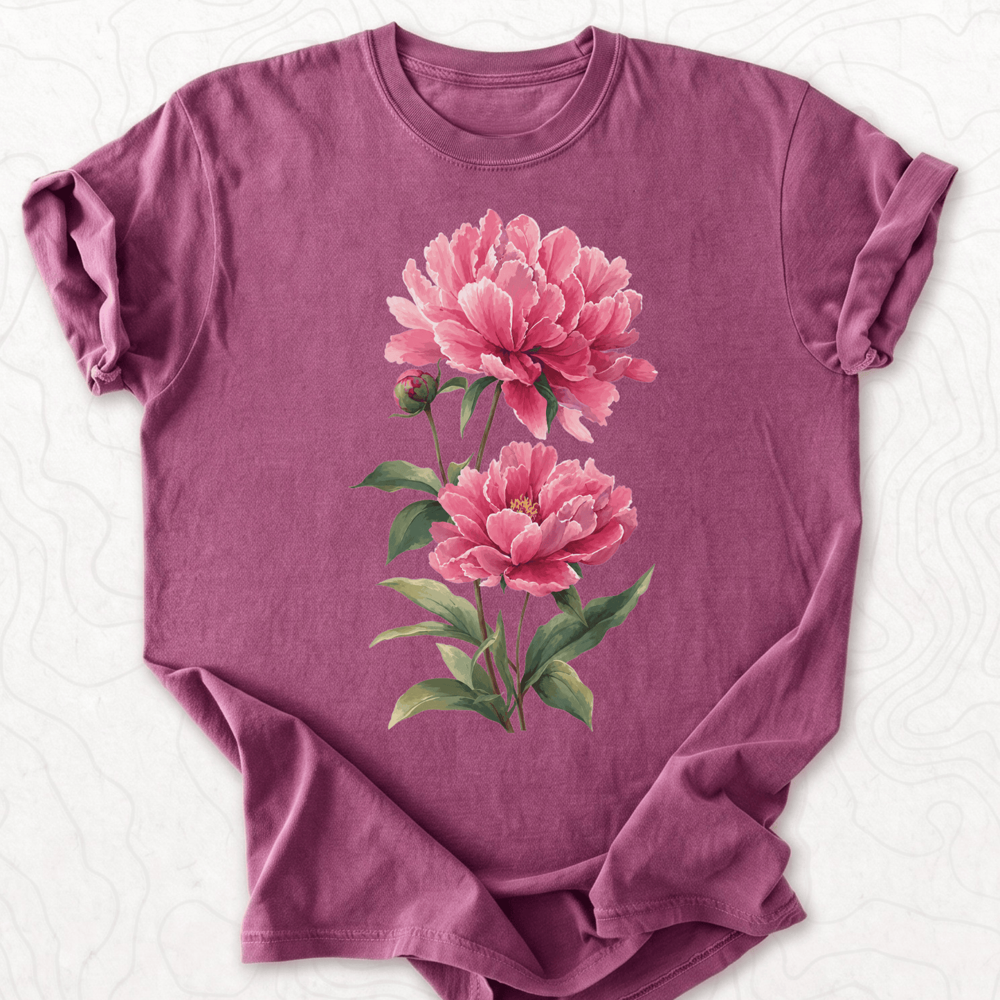 Pink Peonies T-shirt