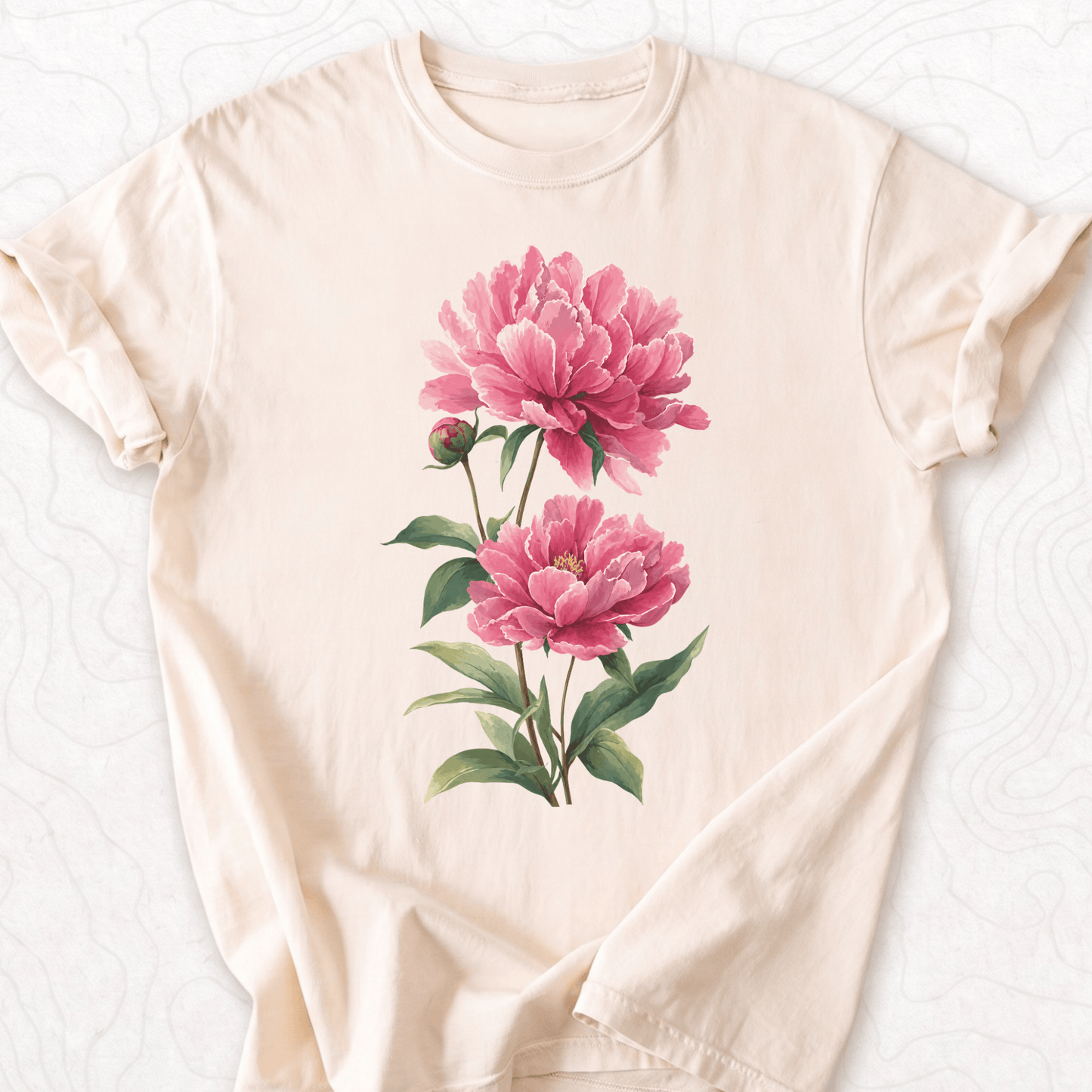 Pink Peonies T-shirt