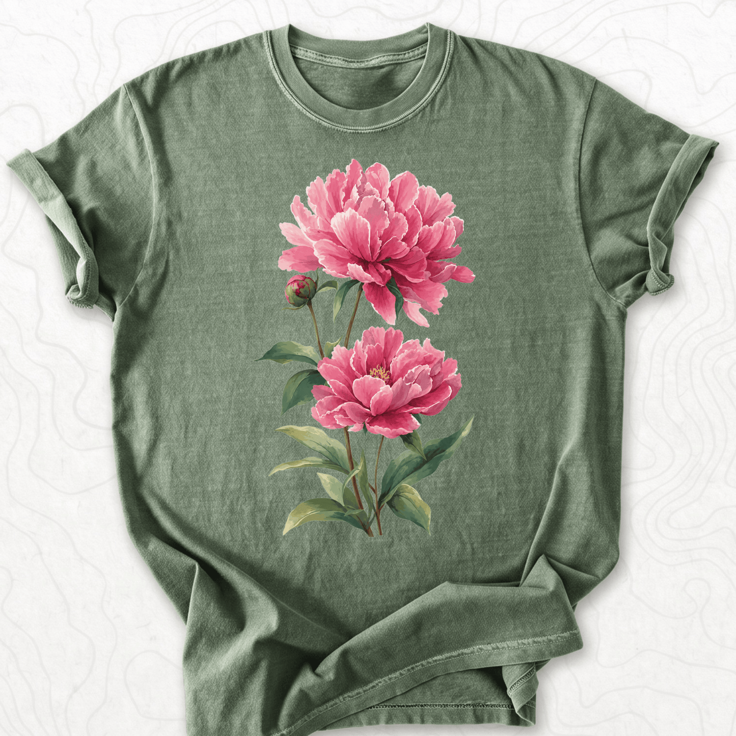 Pink Peonies T-shirt