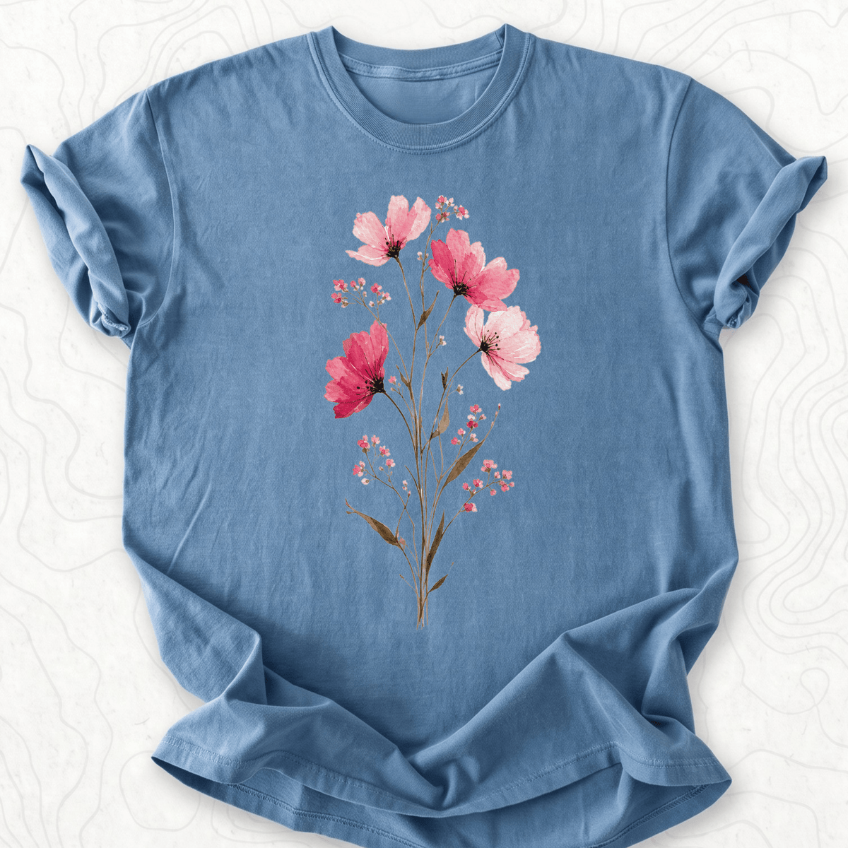 Pink Wildflowers T-shirt