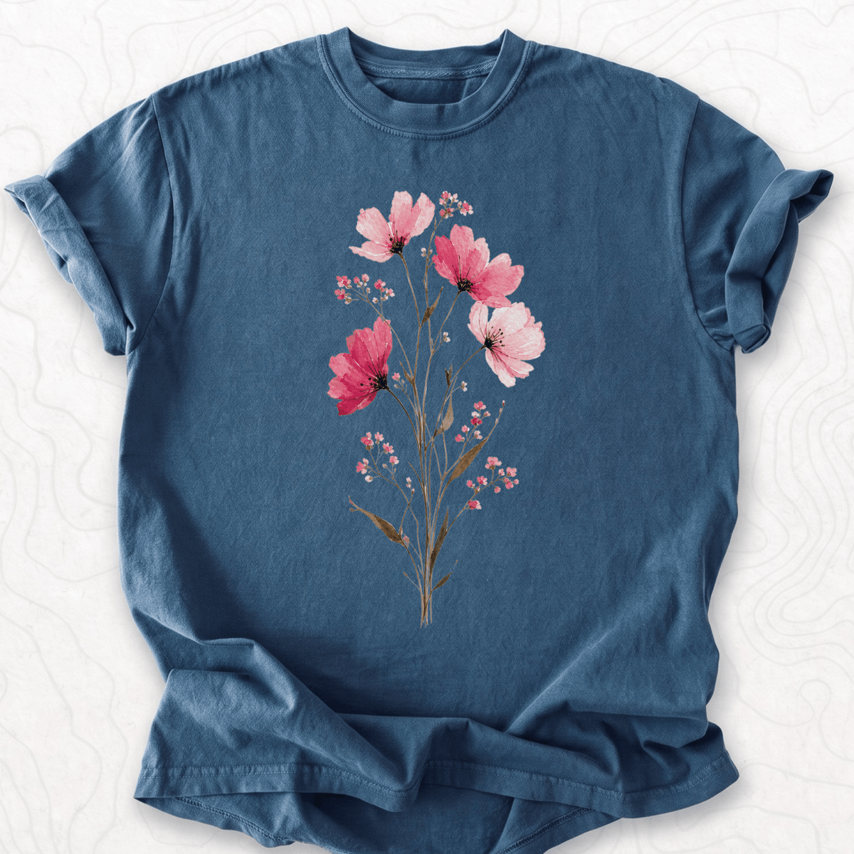 Pink Wildflowers T-shirt