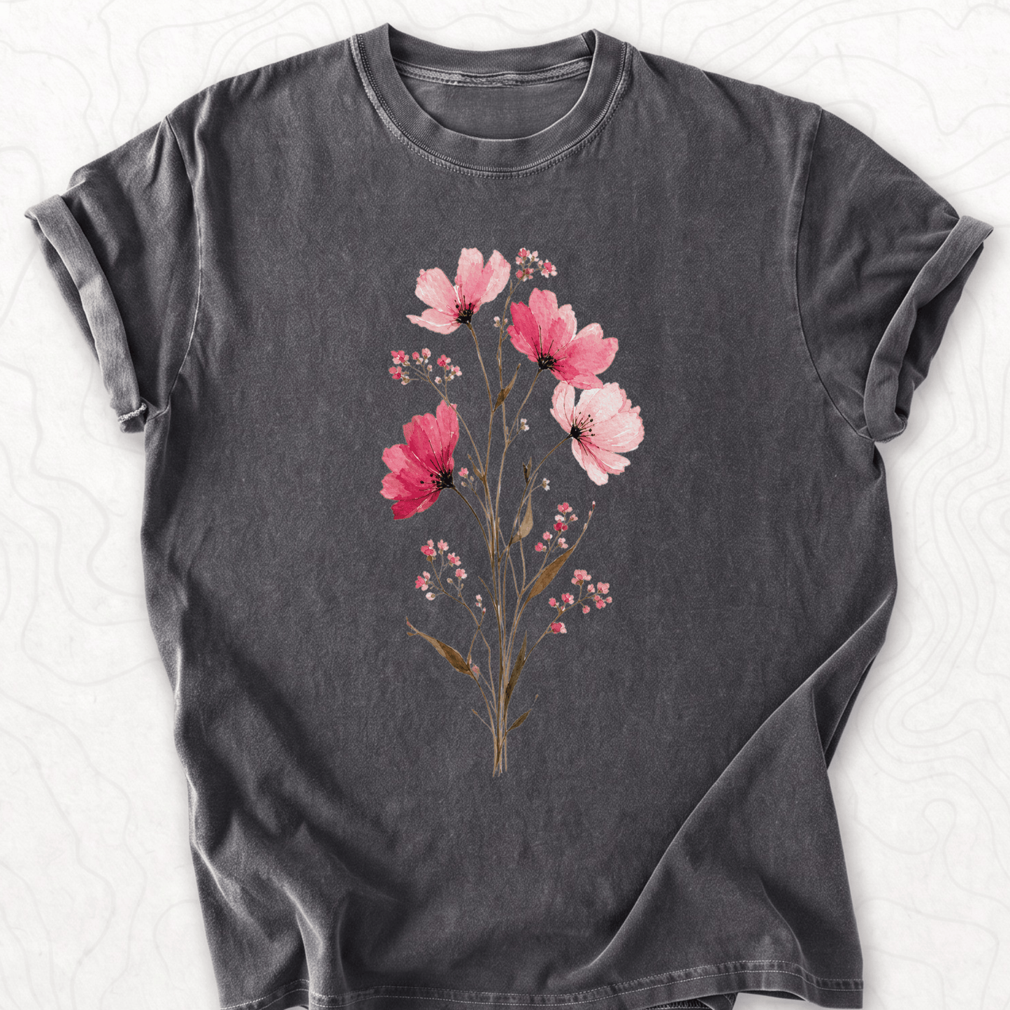Pink Wildflowers T-shirt