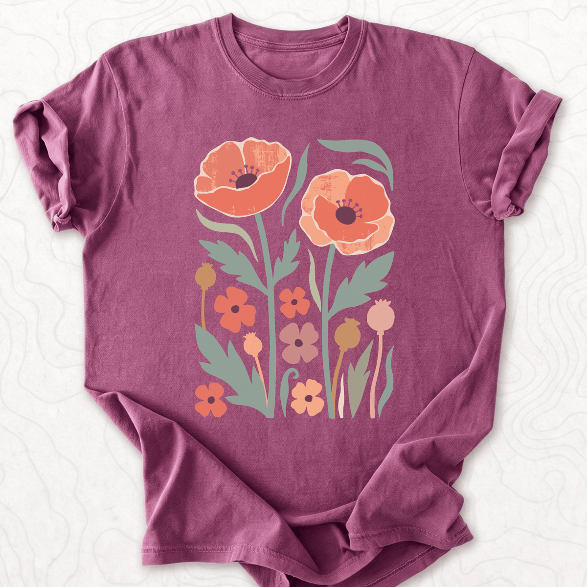 Poppy Flowers T-shirt