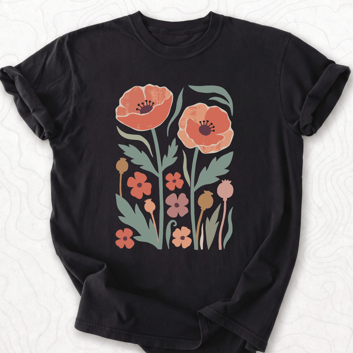 Poppy Flowers T-shirt