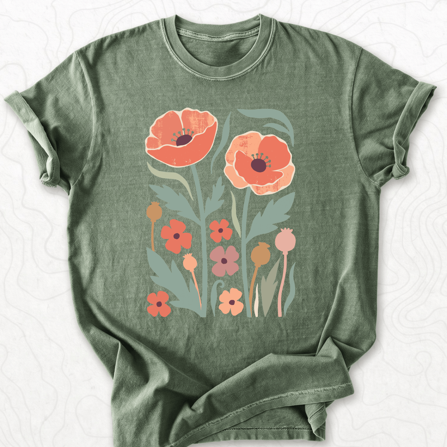 Poppy Flowers T-shirt