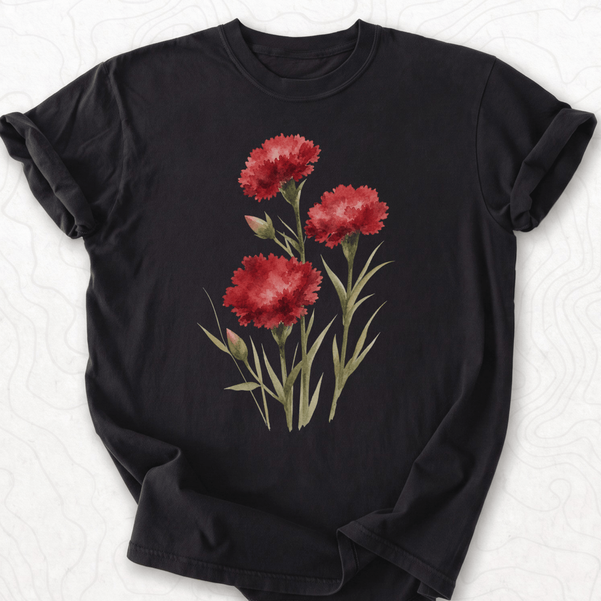 Red Carnations T-shirt