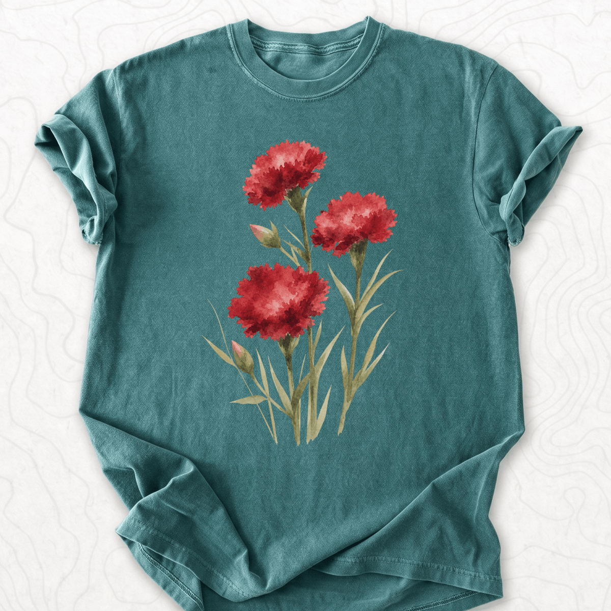 Red Carnations T-shirt