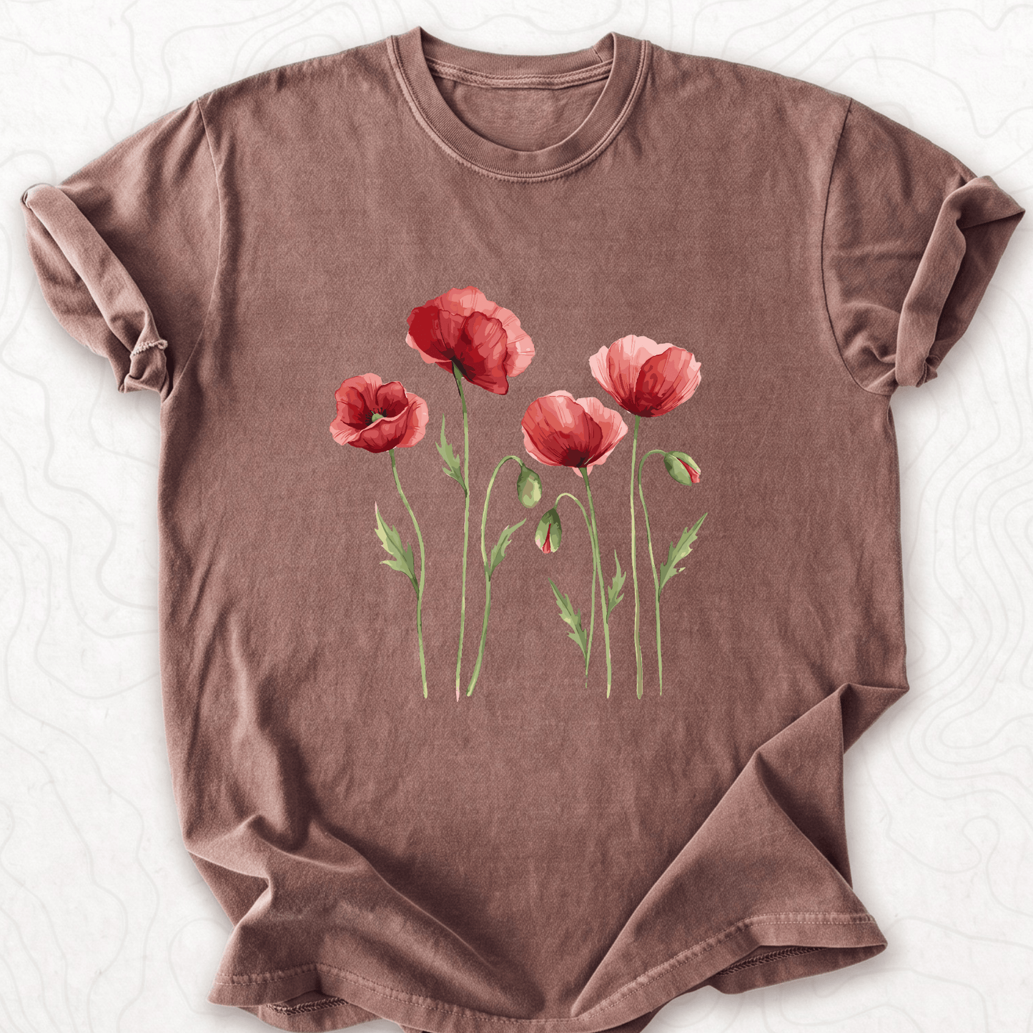 Red Poppies T-shirt