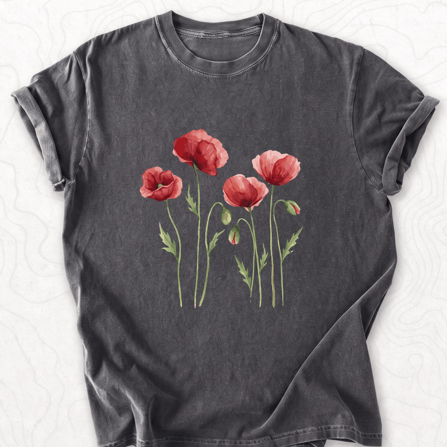 Red Poppies T-shirt