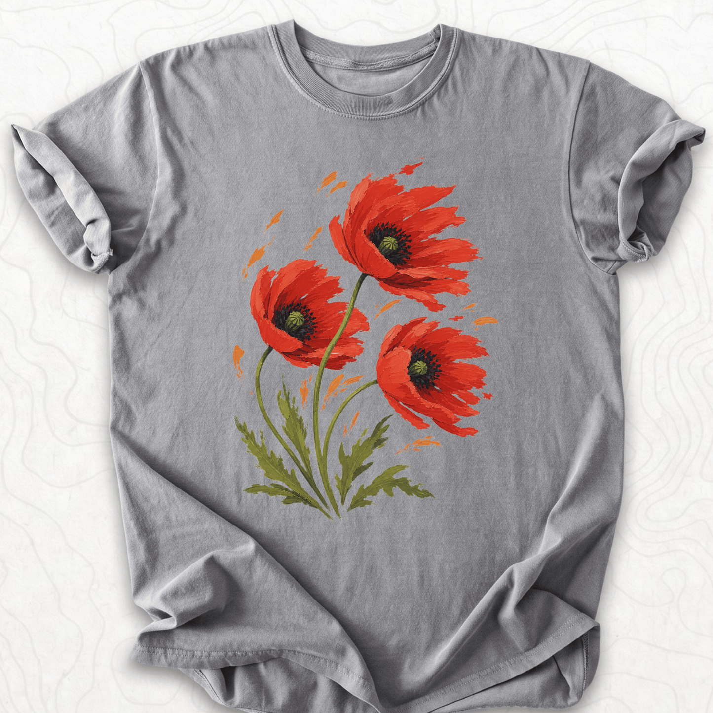 Red Poppies T-shirt