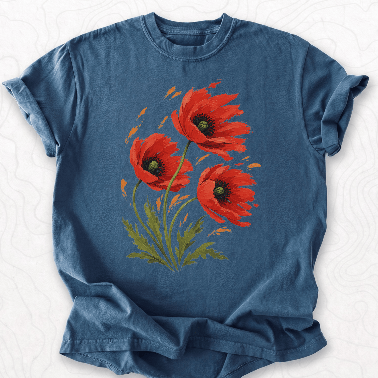Red Poppies T-shirt