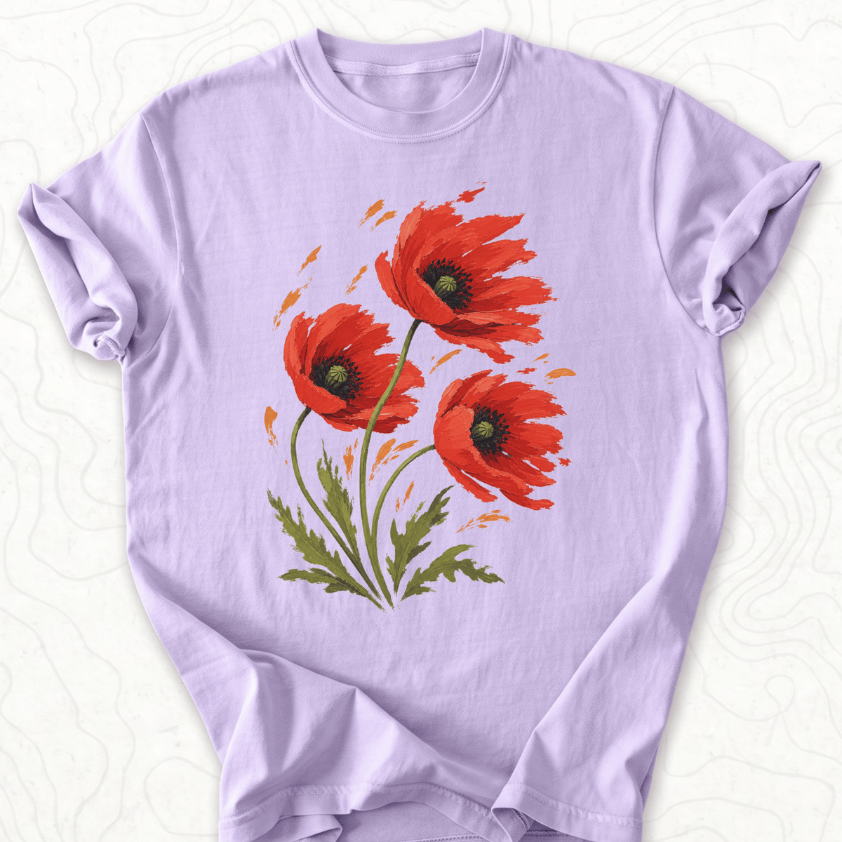 Red Poppies T-shirt