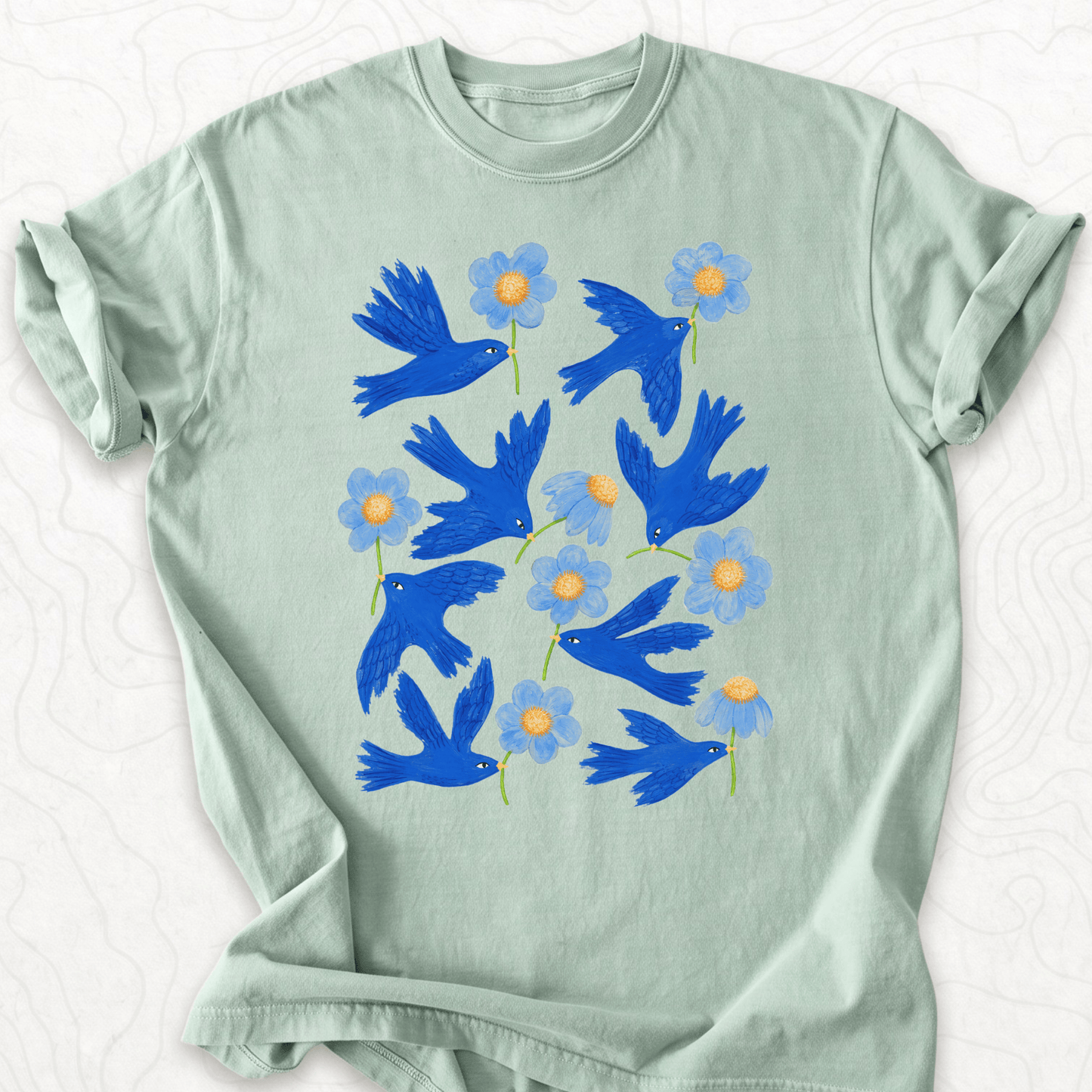 Blue Birds T-shirt