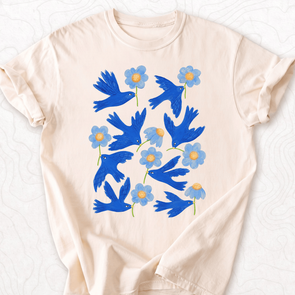 Blue Birds T-shirt