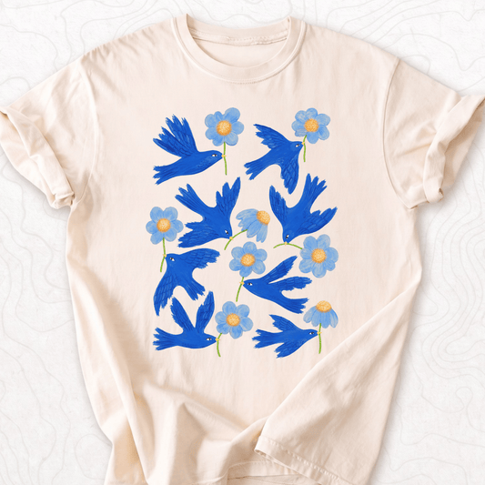 Blue Birds T-shirt