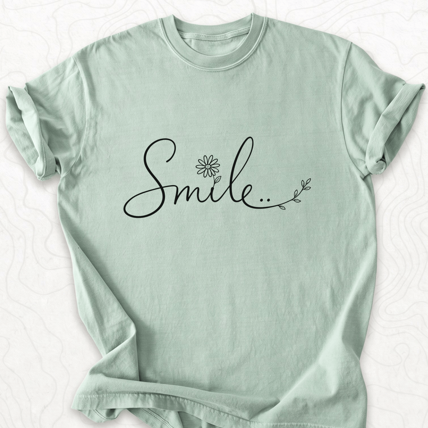 Smile Floral T-shirt