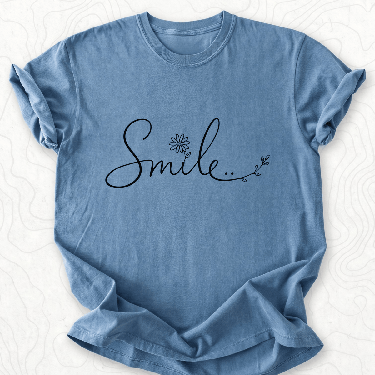 Smile Floral T-shirt