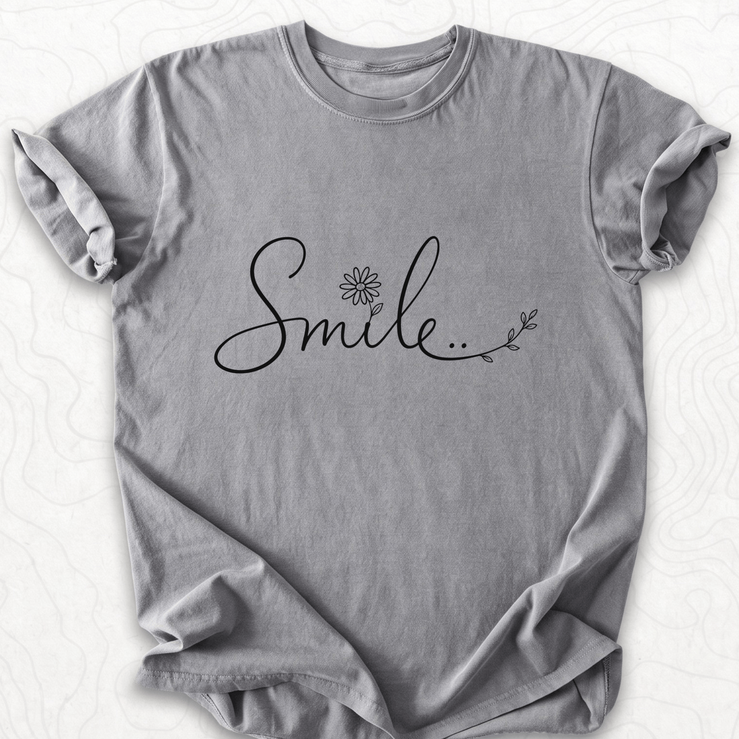 Smile Floral T-shirt
