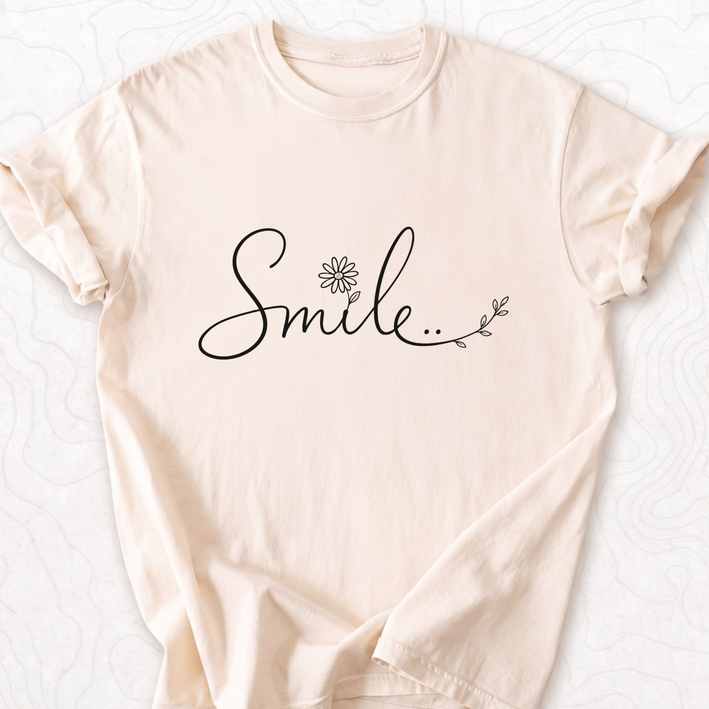 Smile Floral T-shirt