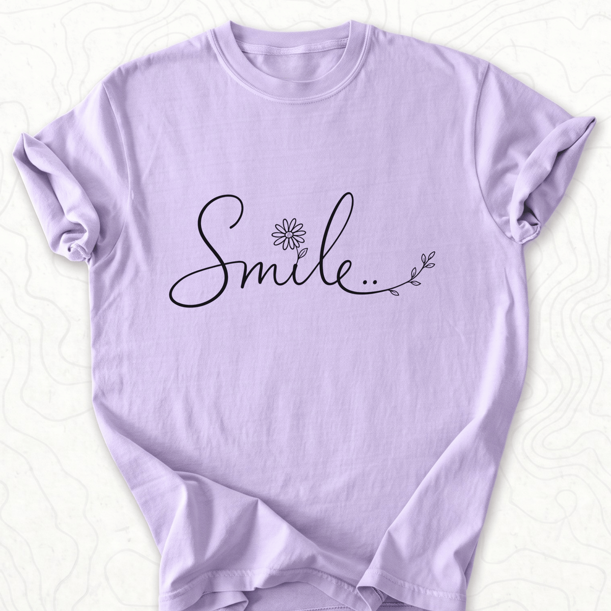 Smile Floral T-shirt