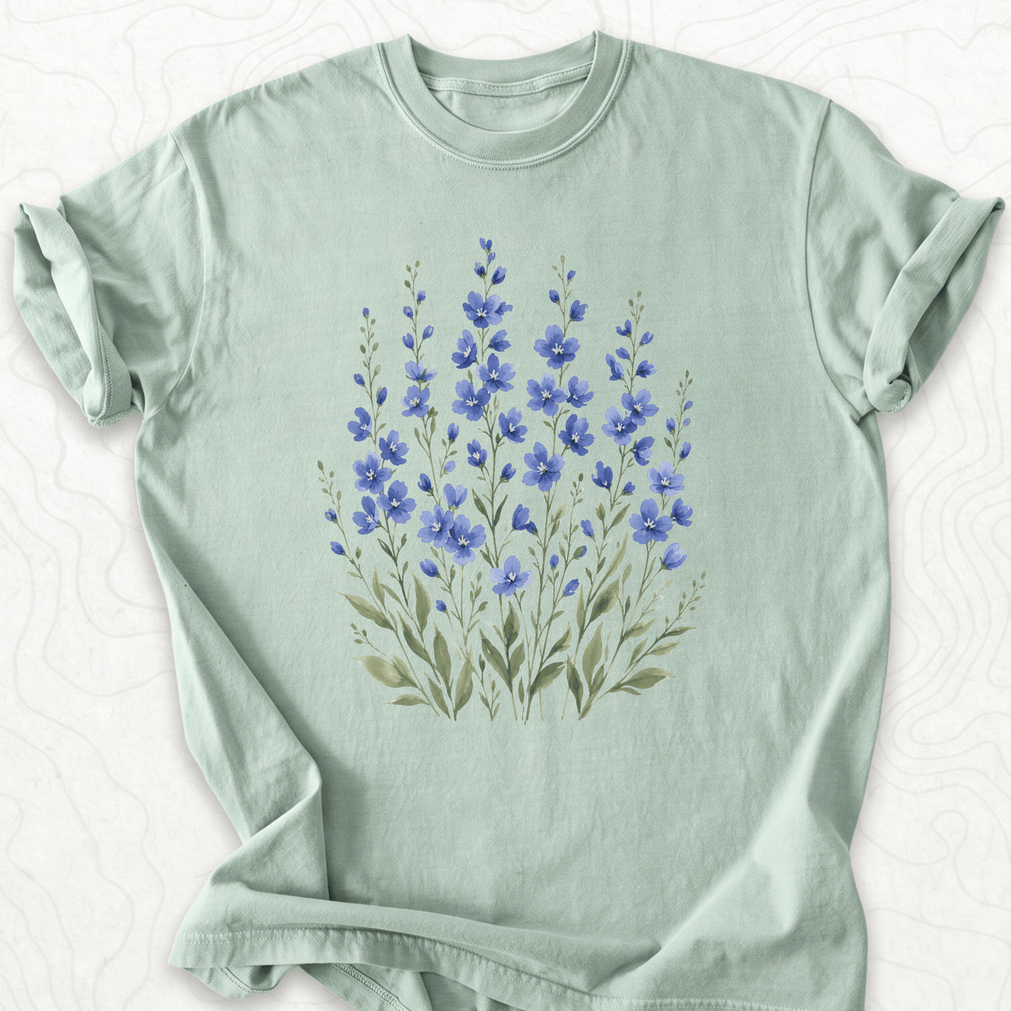 Blue Wildflowers T-shirt