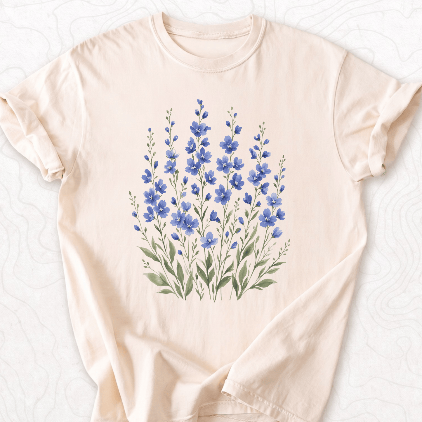 Blue Wildflowers T-shirt