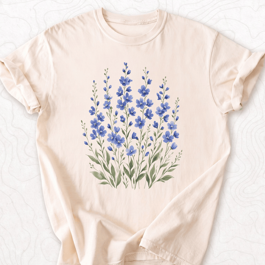 Blue Wildflowers T-shirt