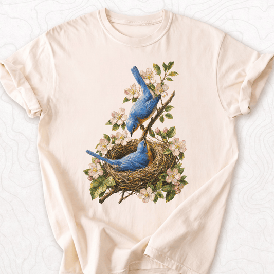 Bluebird Nest T-shirt