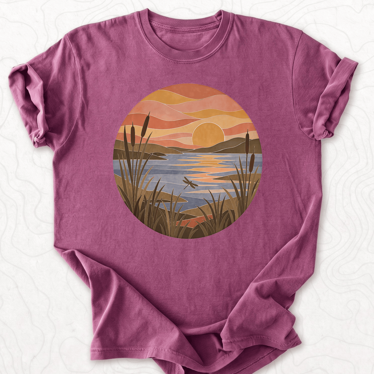 Sunset Lake T-shirt