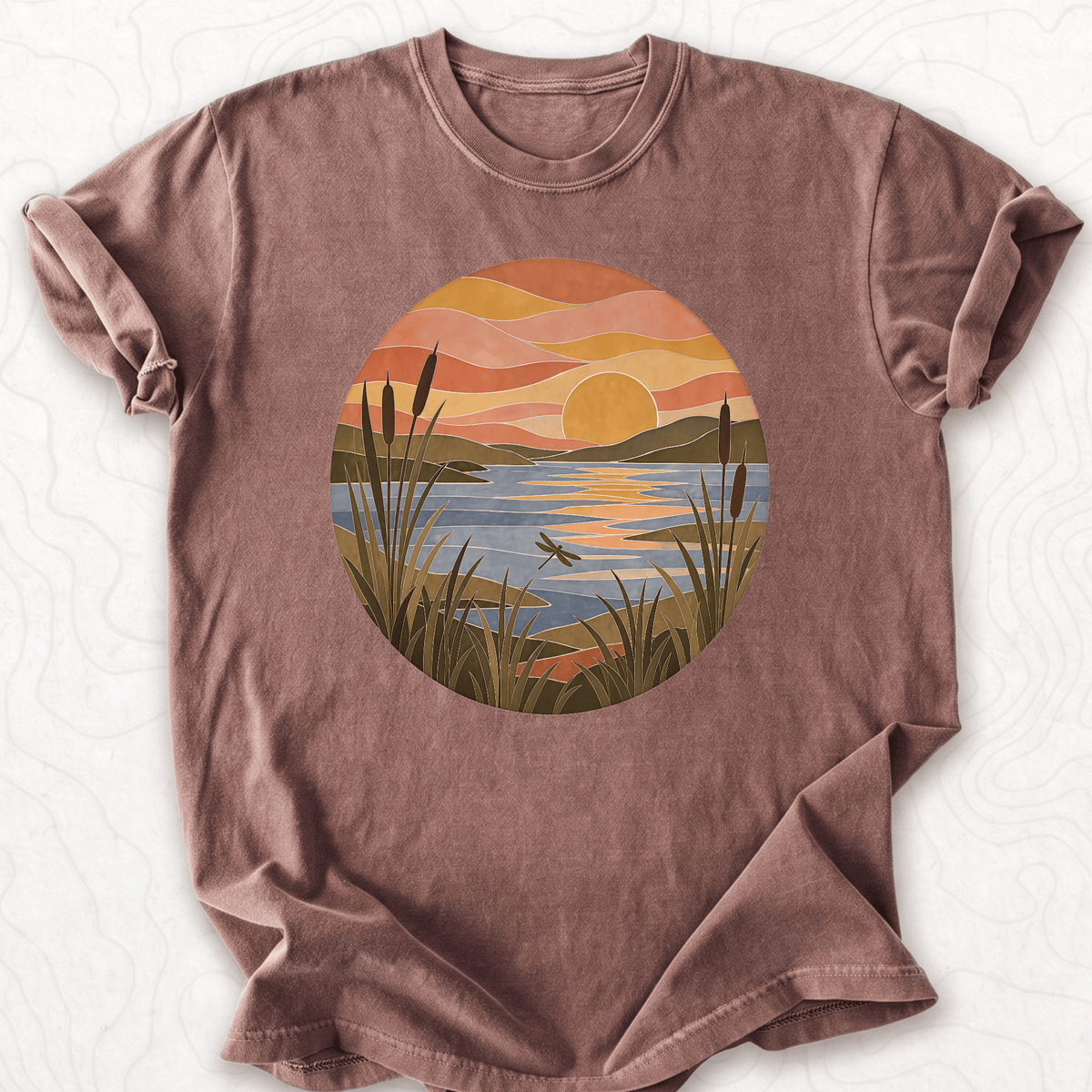 Sunset Lake T-shirt