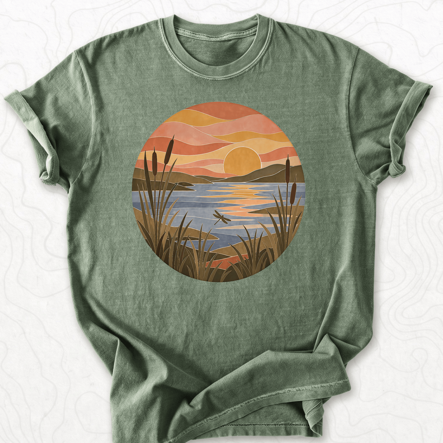 Sunset Lake T-shirt