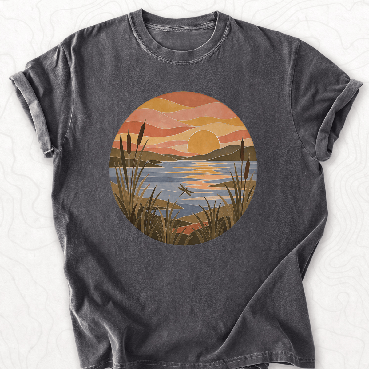 Sunset Lake T-shirt