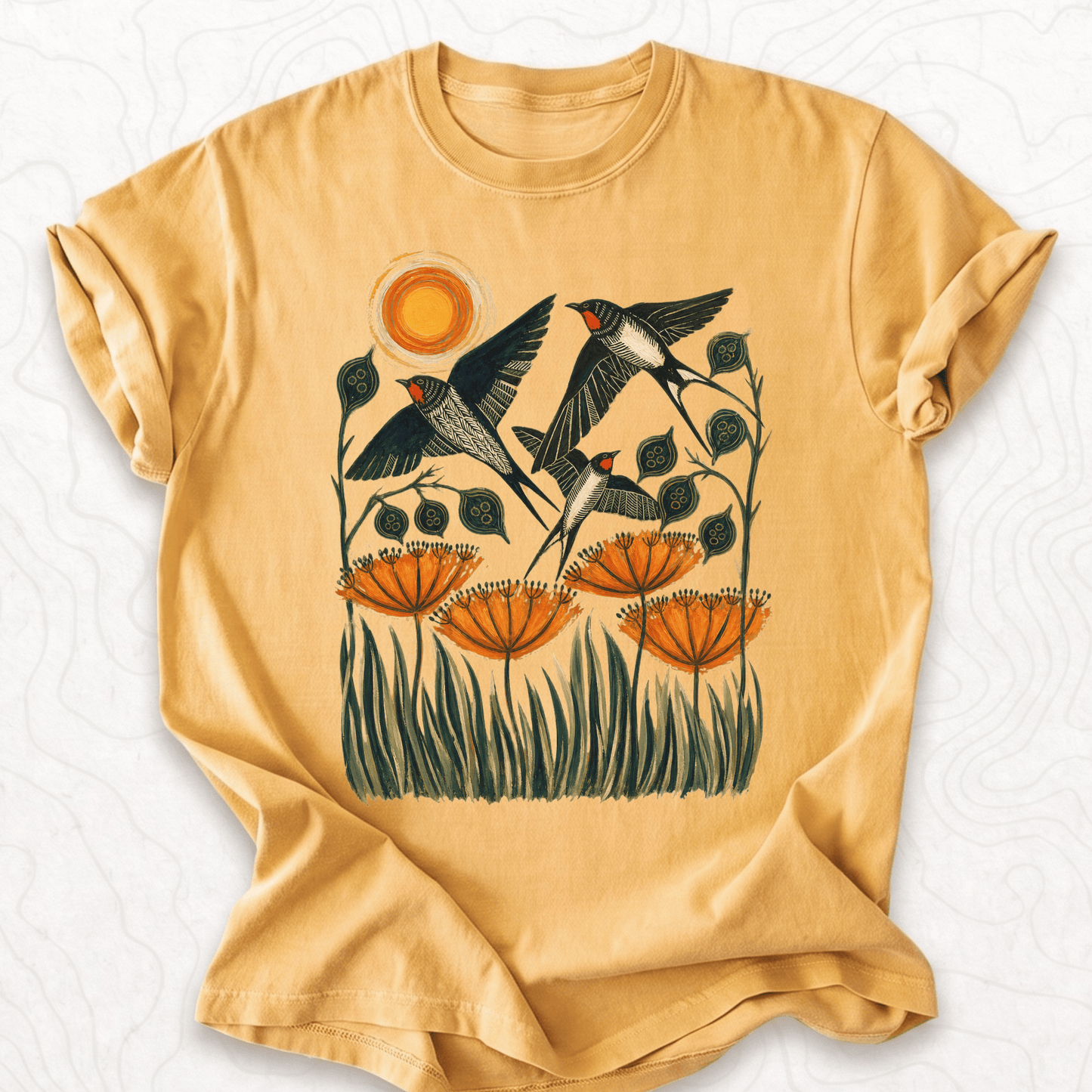Swallow Birds T-shirt