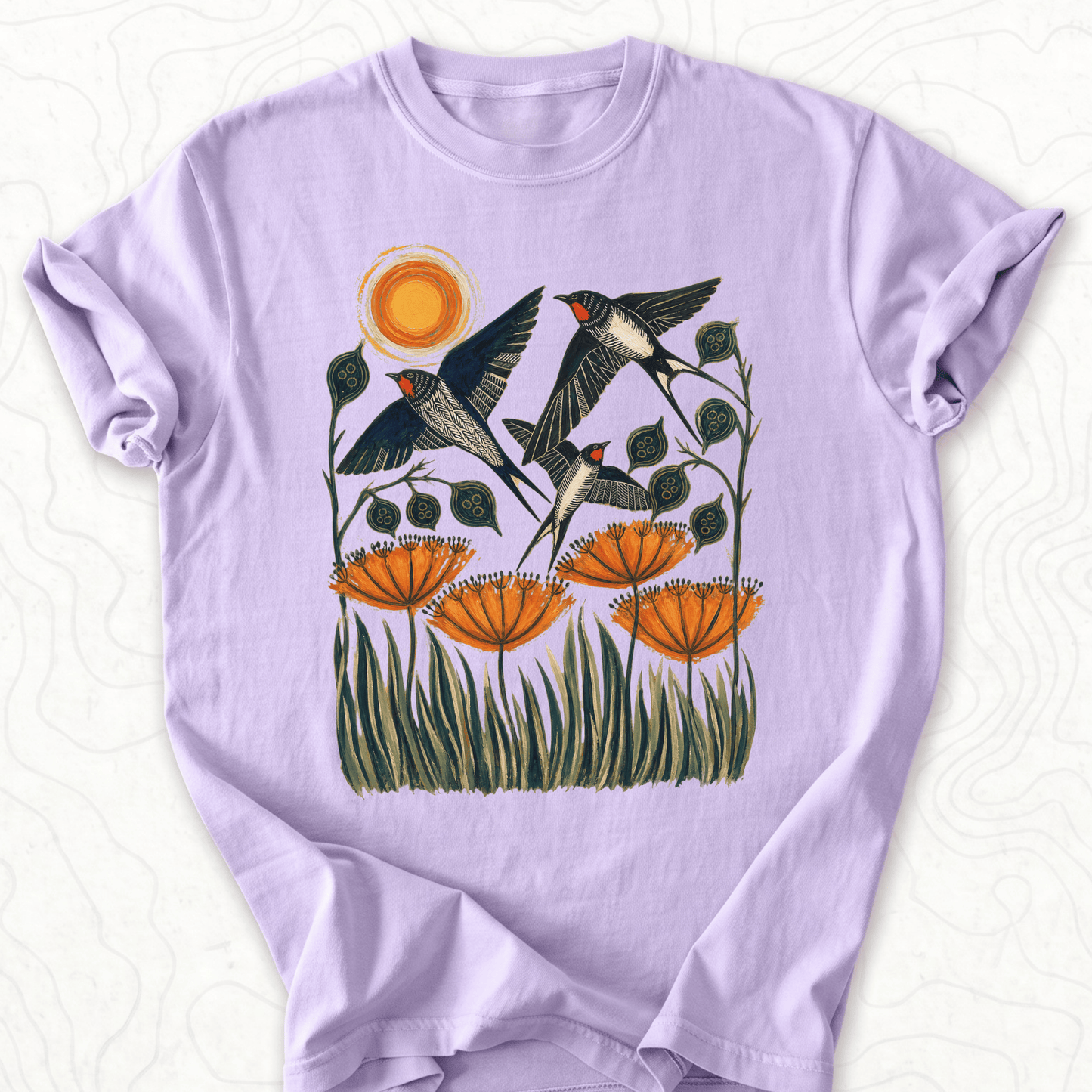 Swallow Birds T-shirt