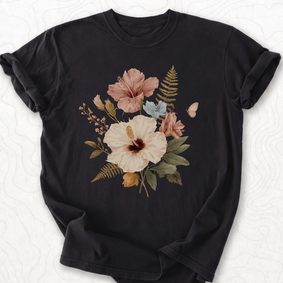 Vintage Floral Bouquet T-shirt