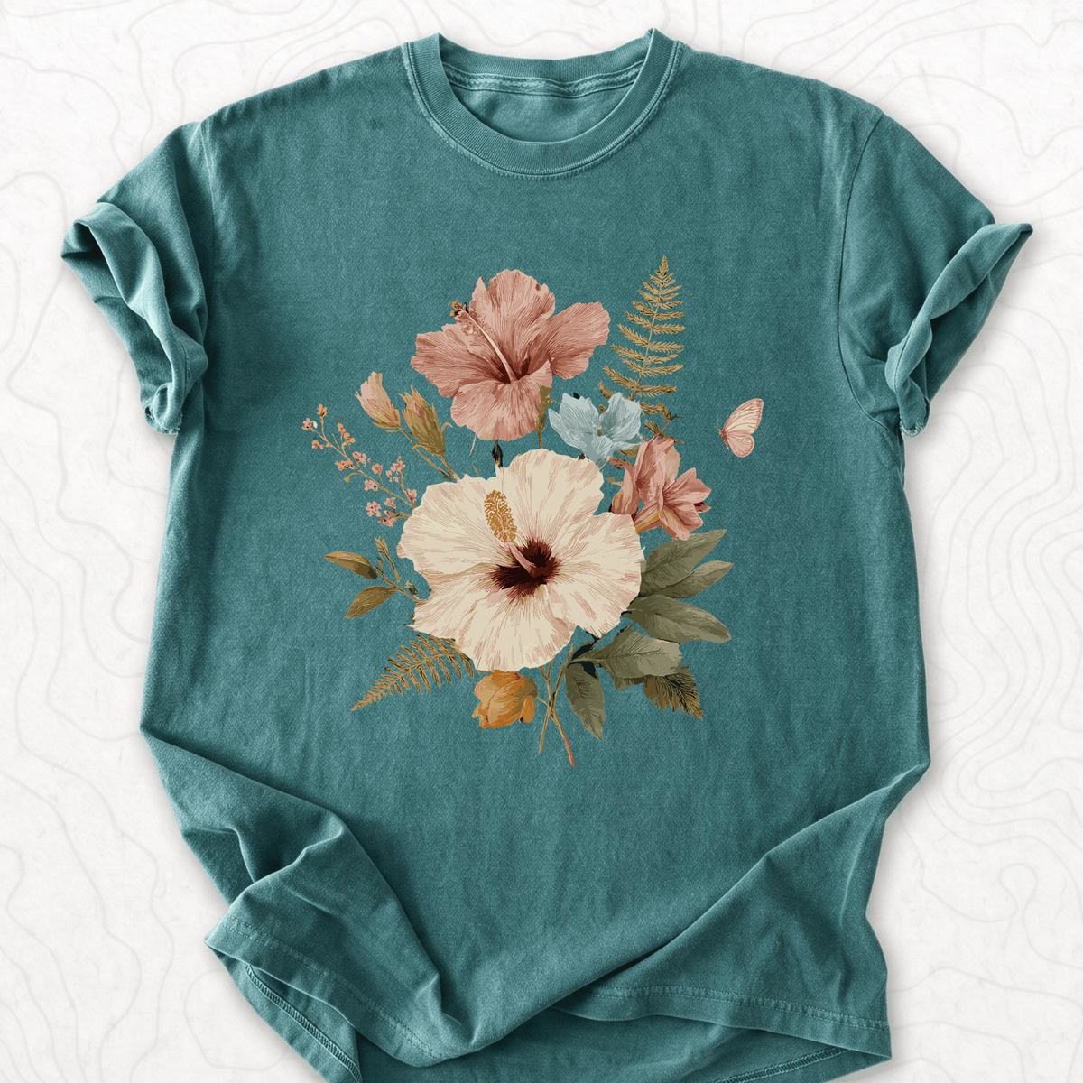 Vintage Floral Bouquet T-shirt