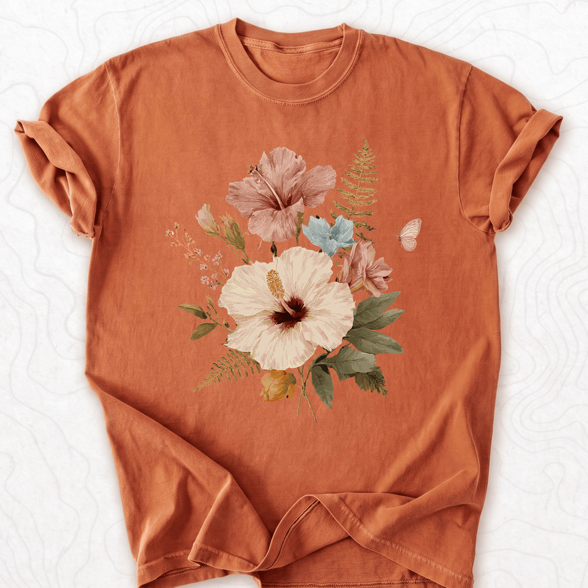 Vintage Floral Bouquet T-shirt