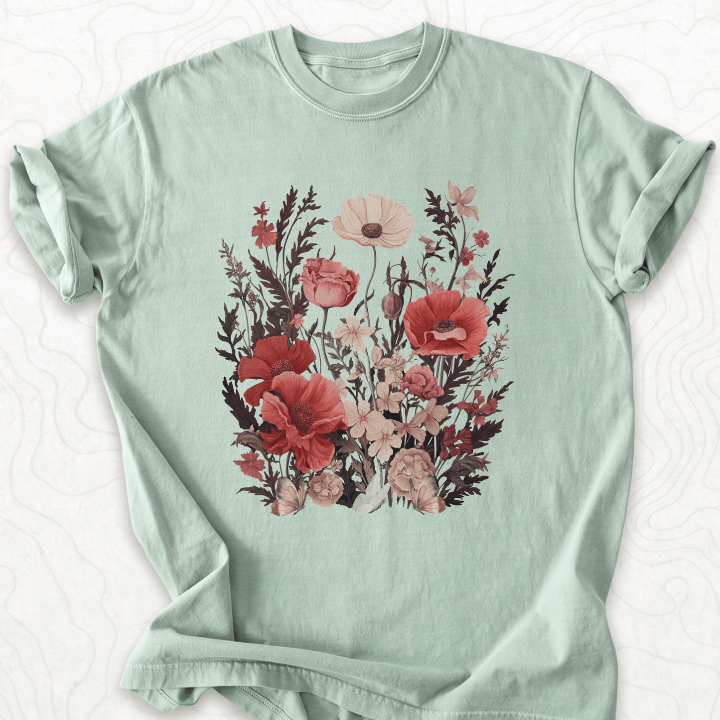 Vintage Wildflowers T-shirt