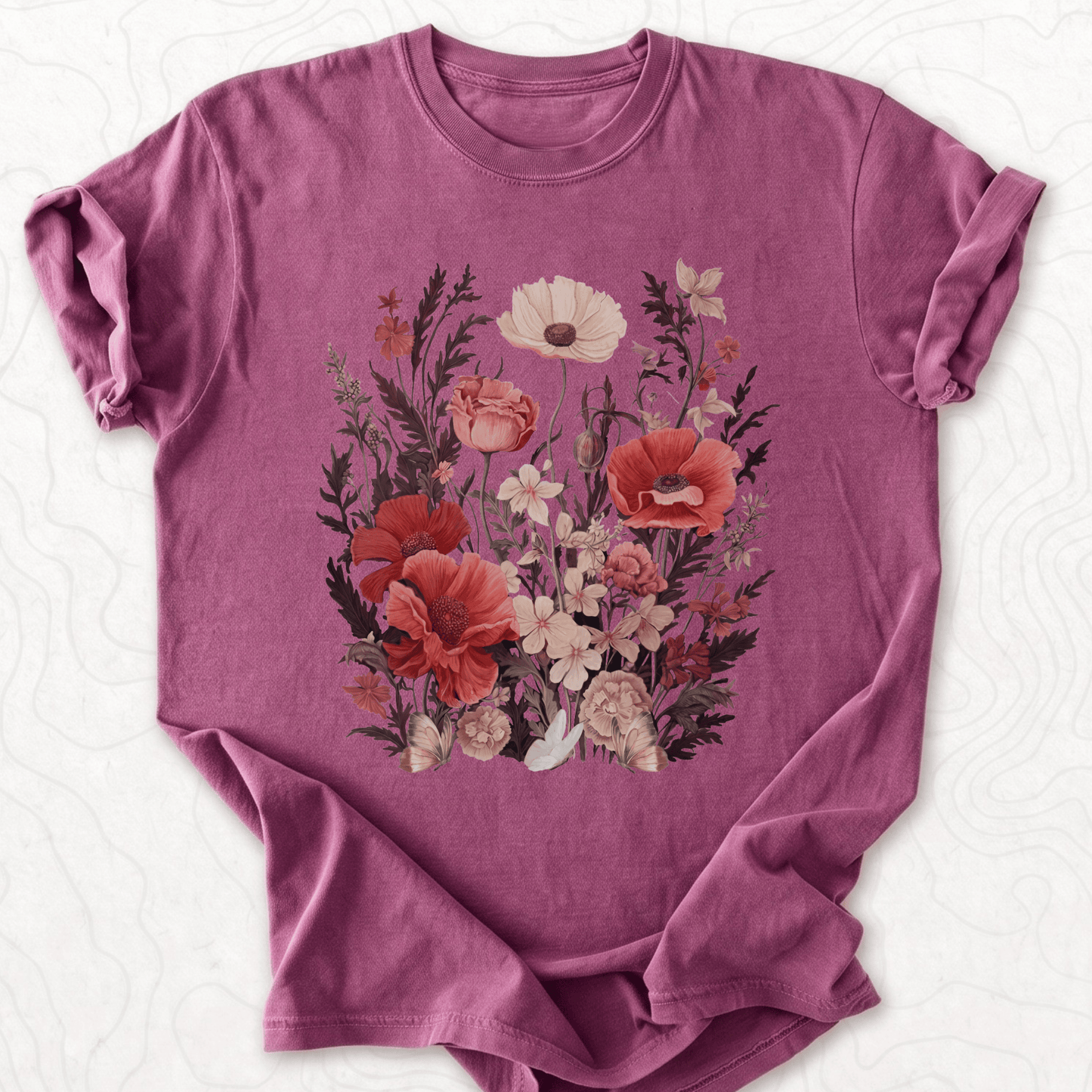 Vintage Wildflowers T-shirt