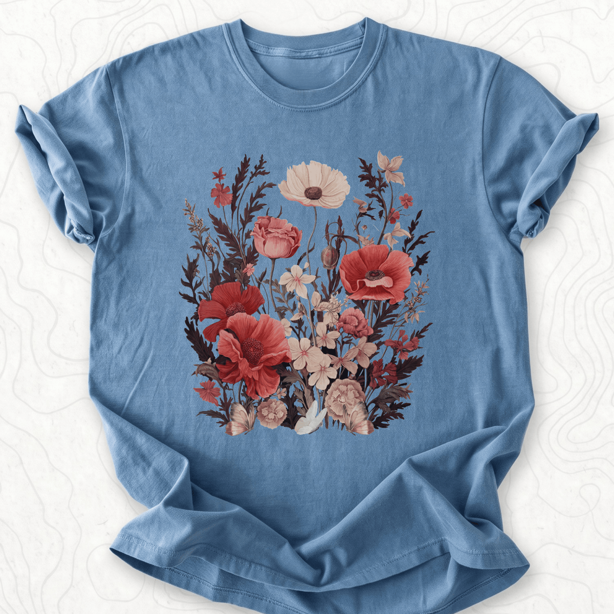 Vintage Wildflowers T-shirt