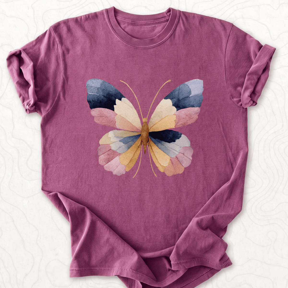 Watercolor Butterfly T-shirt