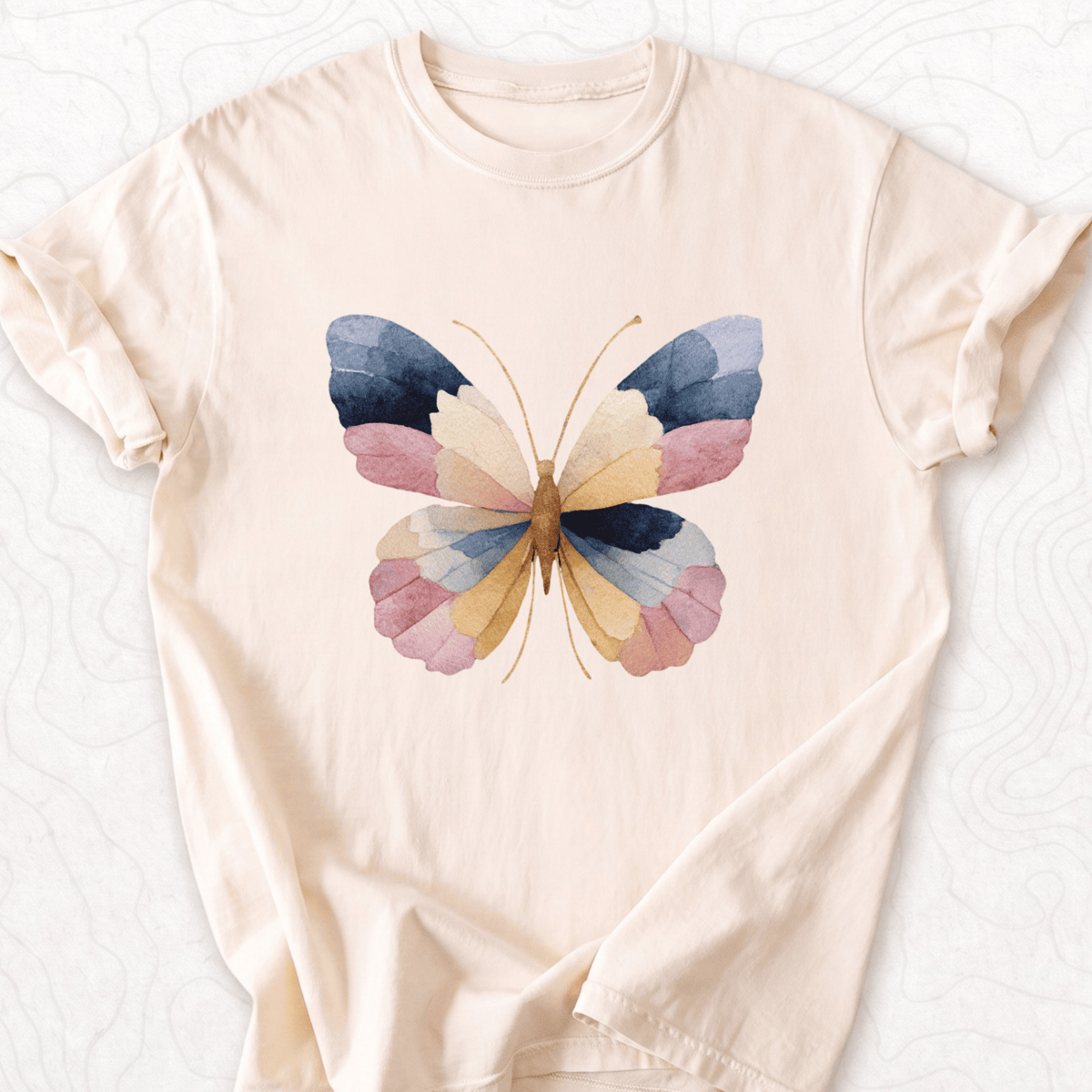 Watercolor Butterfly T-shirt