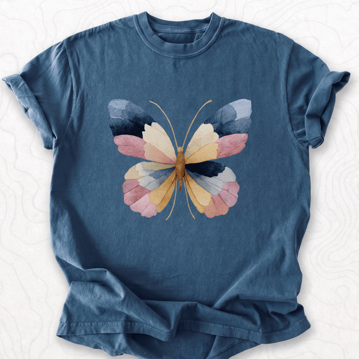 Watercolor Butterfly T-shirt