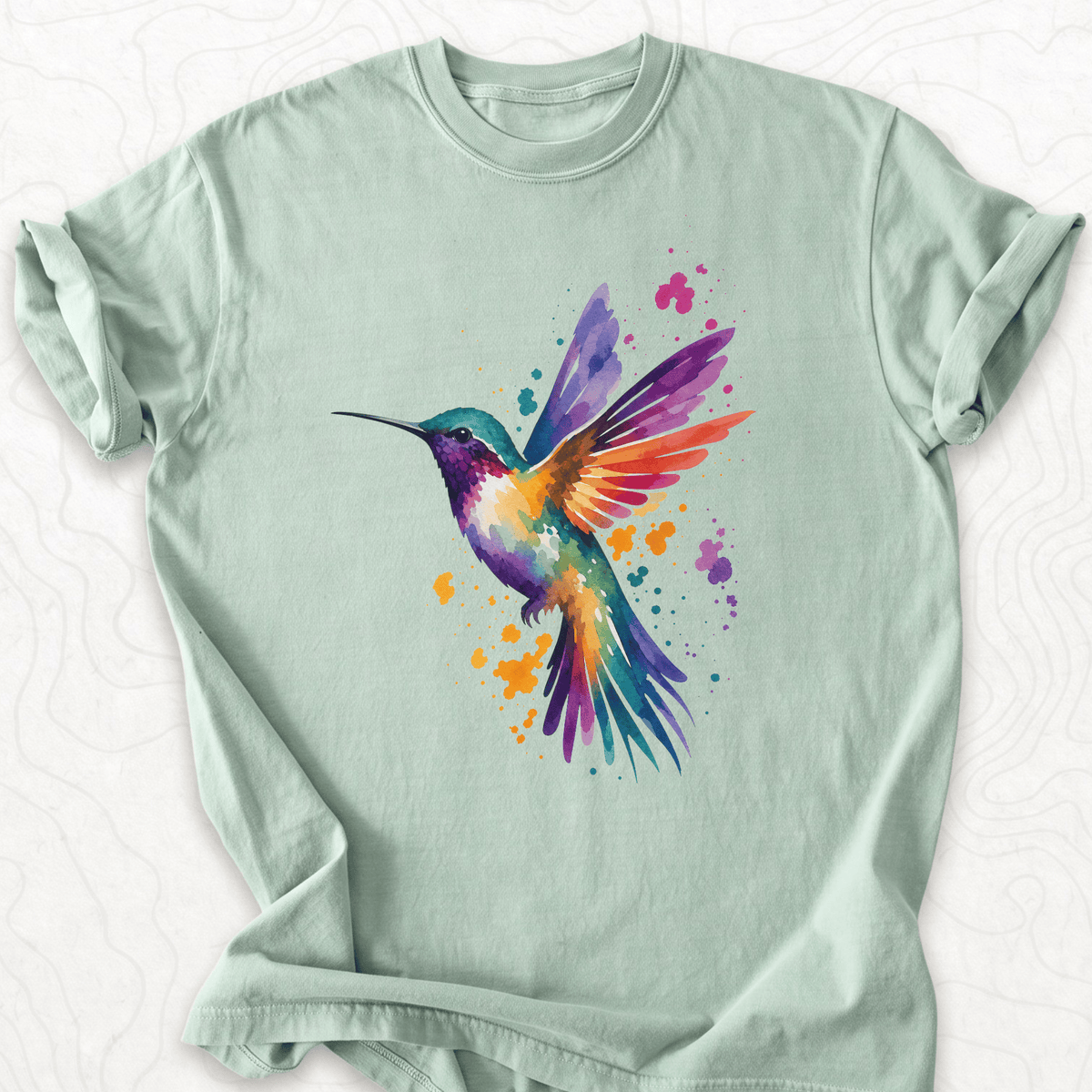 Watercolor Hummingbird T-shirt