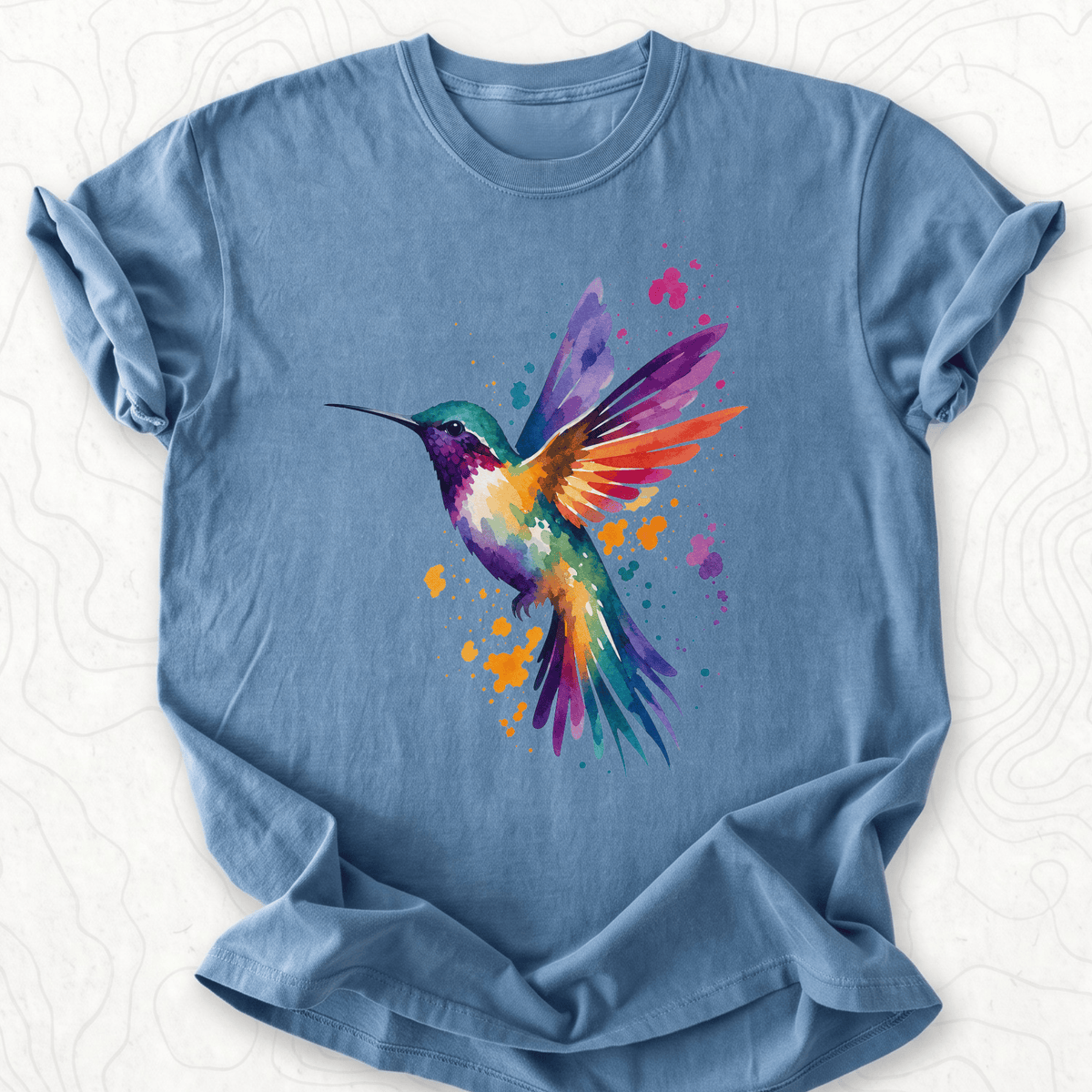 Watercolor Hummingbird T-shirt
