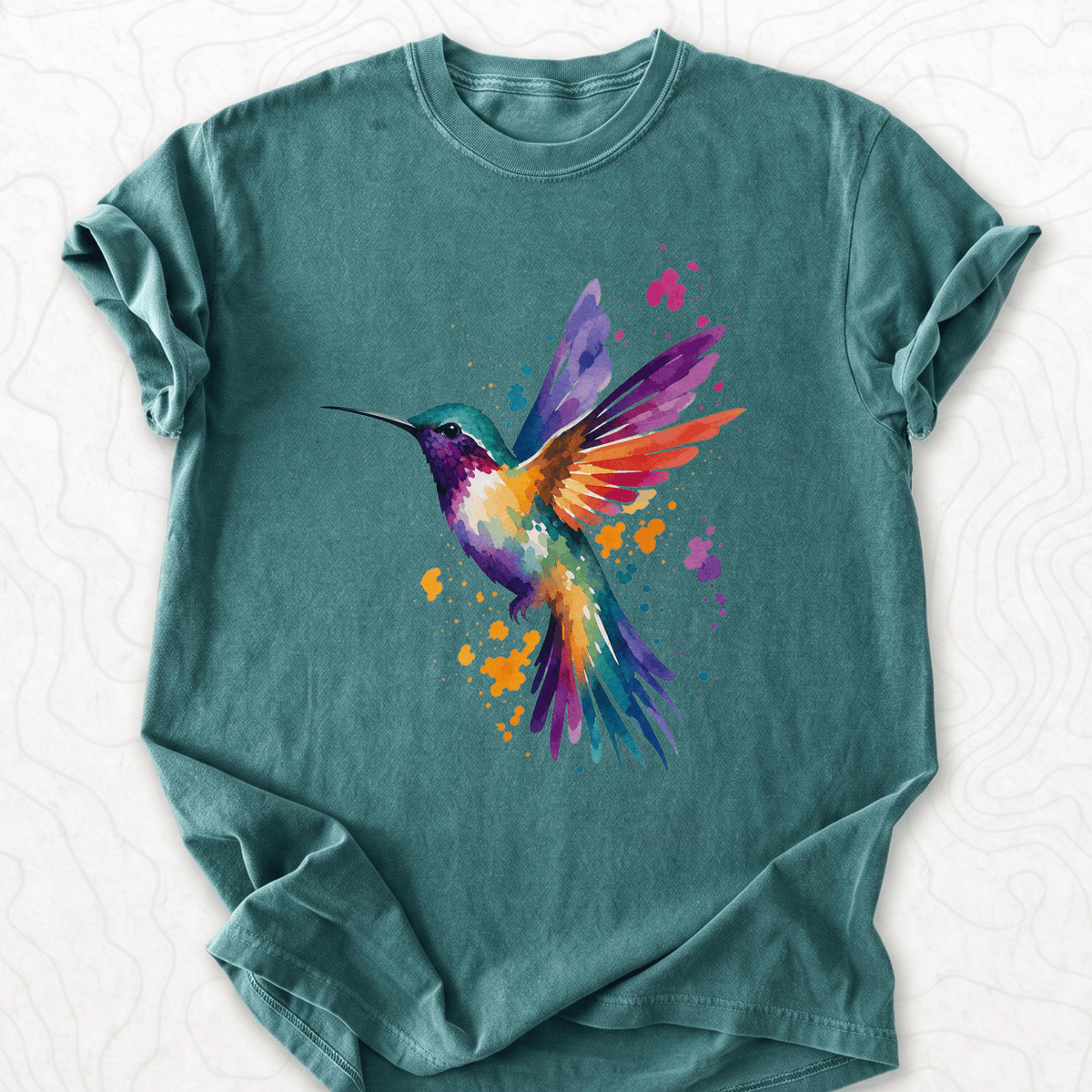 Watercolor Hummingbird T-shirt