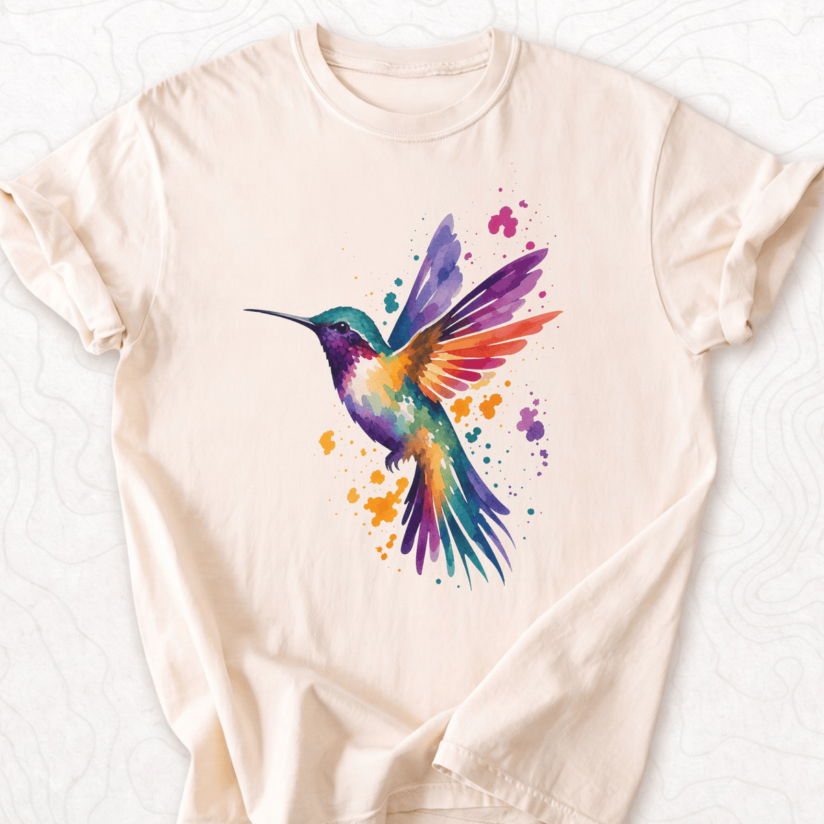 Watercolor Hummingbird T-shirt