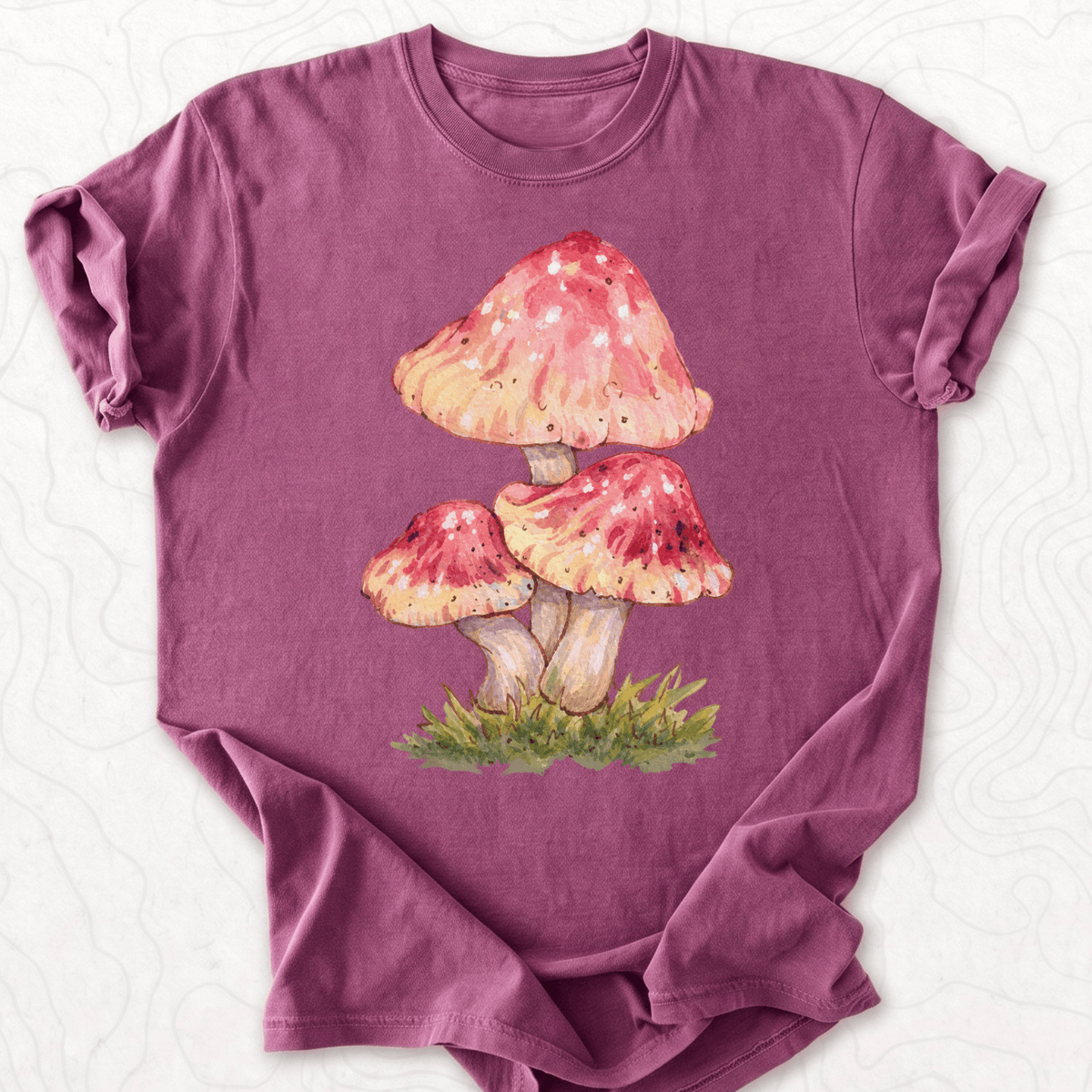 Watercolor Mushrooms T-shirt