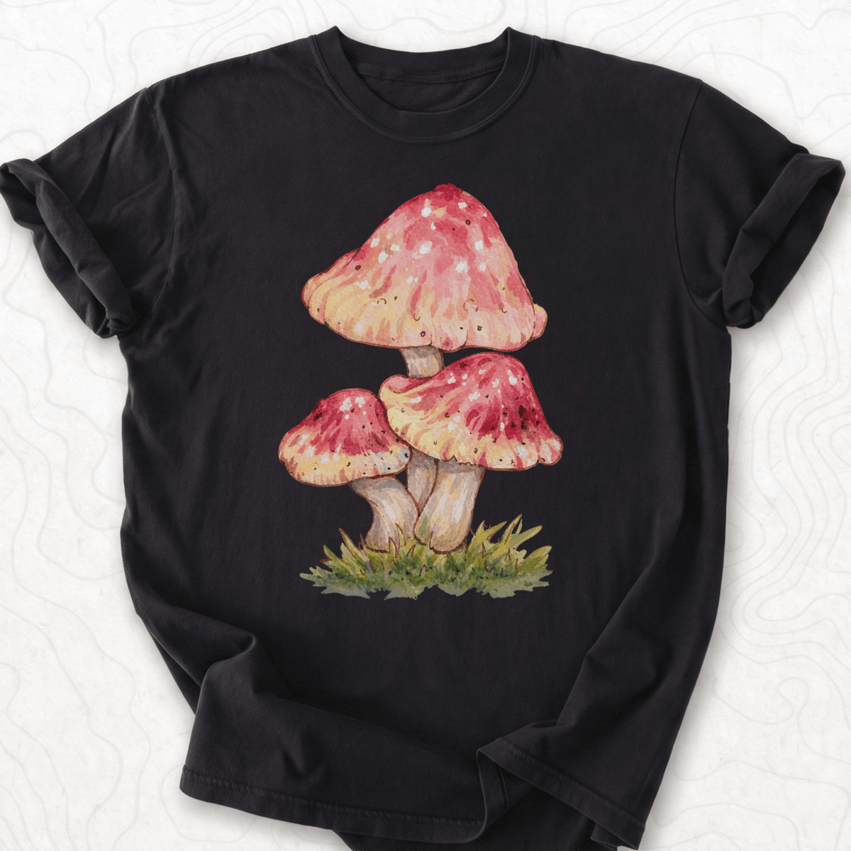 Watercolor Mushrooms T-shirt