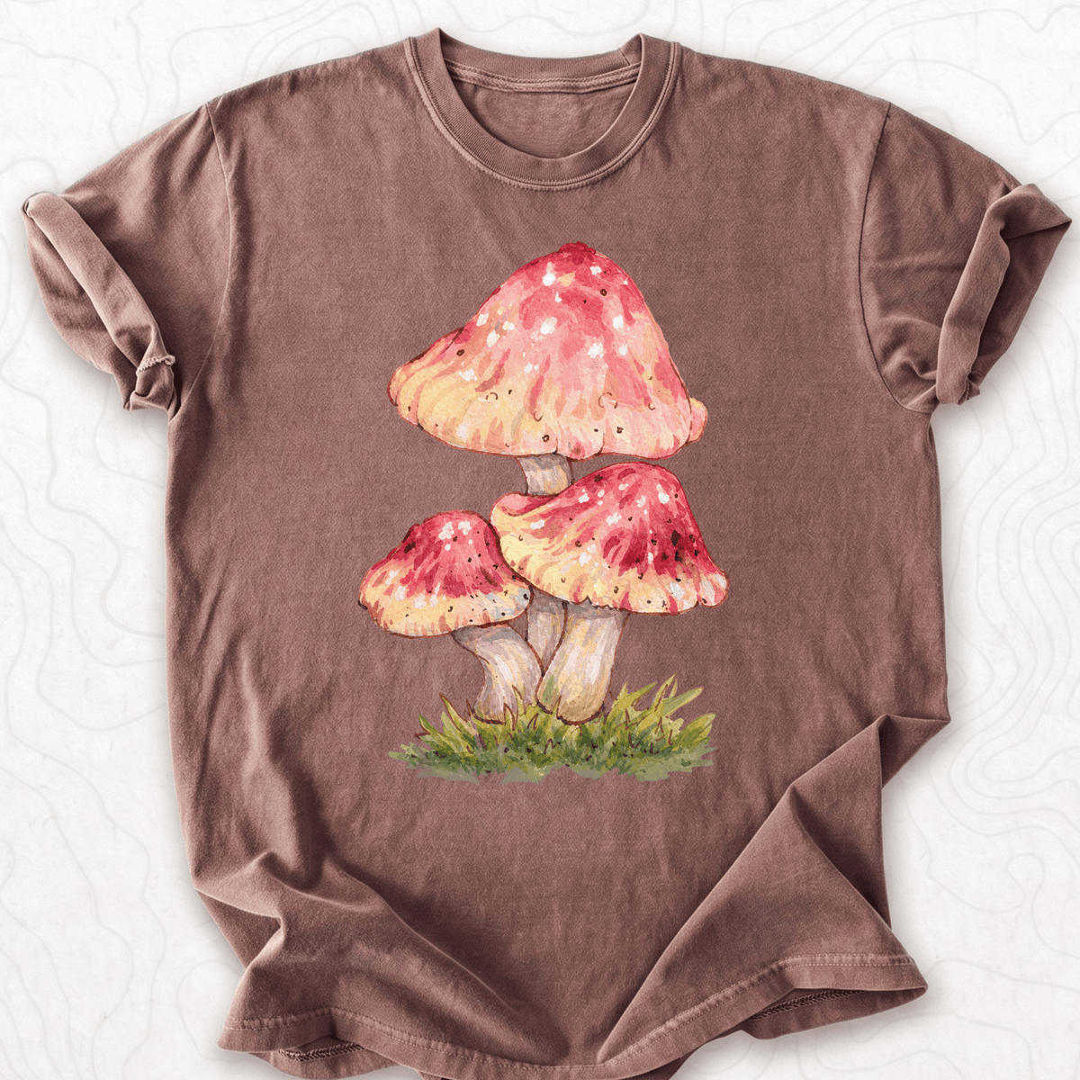 Watercolor Mushrooms T-shirt